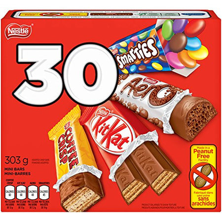 Nestle 30ct, Coffee Crisp, Kit Kat, Smarties, Aero, Halloween Box {Canada}