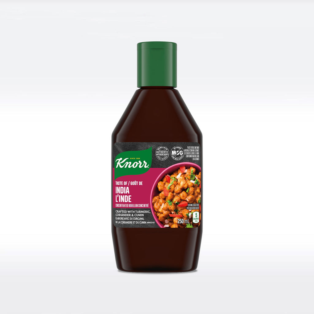Knorr Taste of India Concentrated Bouillon, 250ml/8.75 fl. oz., Bottle {Imported from Canada}