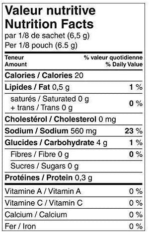 St Hubert BBQ Sauce Mix, 57g/2 oz., 12 pack, {Imported from Canada}