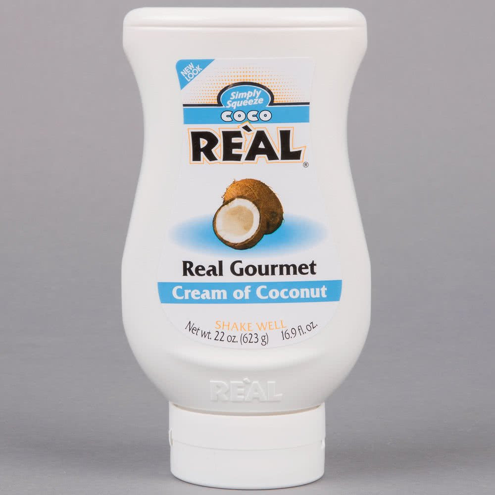 Coco Real Cream of Coconut, 595g/21 oz., Cocktail Mix - {Imported from Canada}