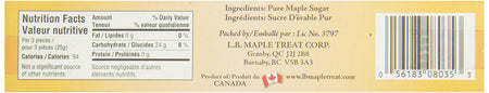 L B Maple Treat, Gluten Free Maple Sugar Candies, 35g/1.2 oz., {Imported from Canada}