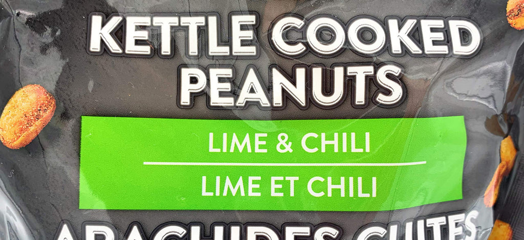 Kettle Cooked Lime & Chili Flavoured Peanuts by Great Value, 450g/15.9oz., {Imported from Canada}