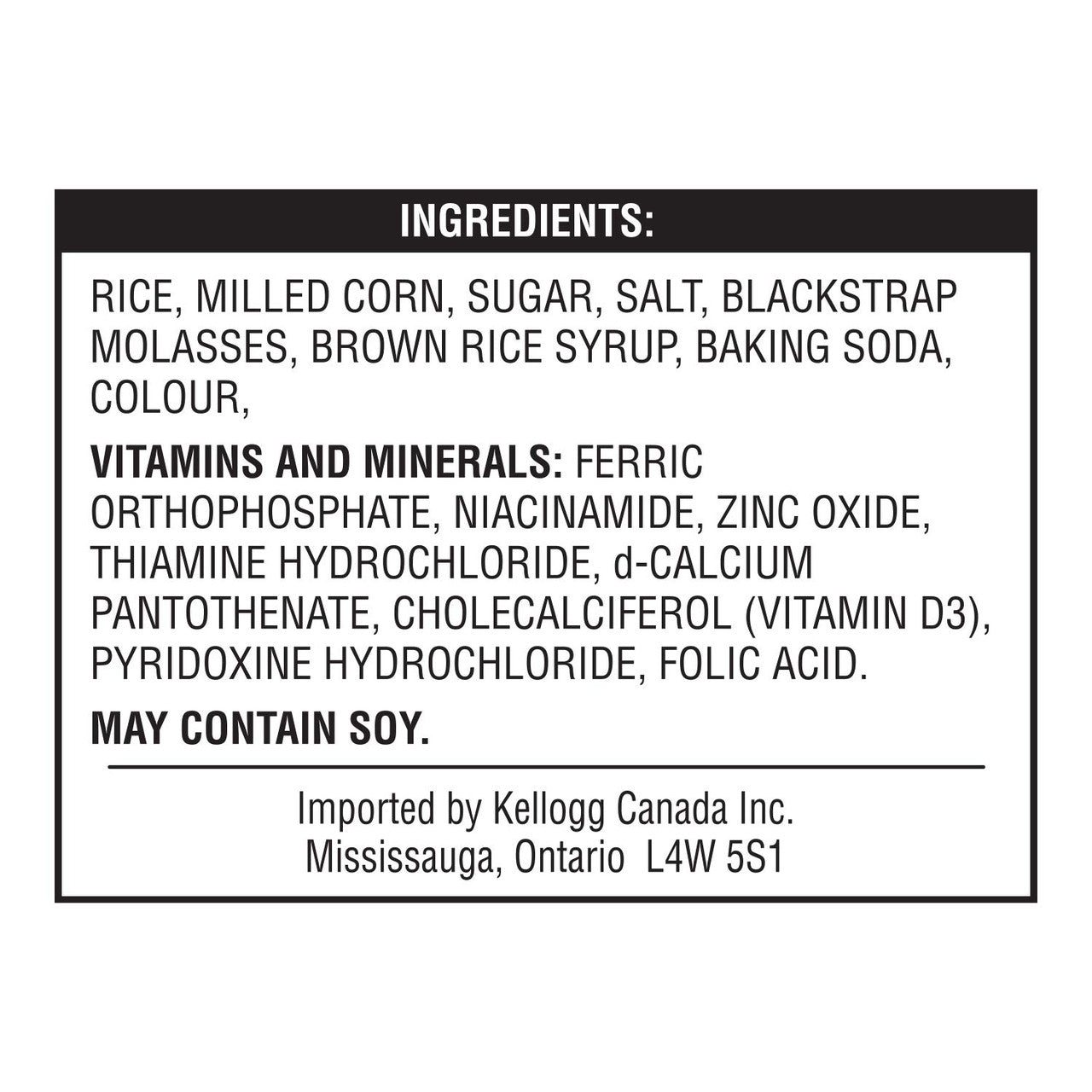 Kellogg's Crispix Krispies Cereal, 350g/12oz, (Imported from Canada)