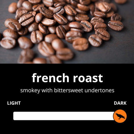 ETHICAL BEAN Superdark French Roast Coffee 132g/4.7 oz., 12ct {Imported from Canada}