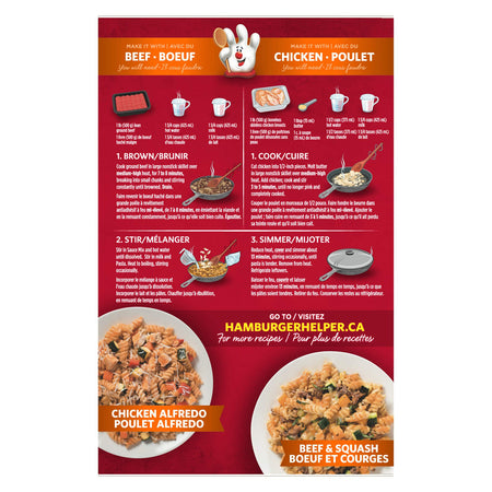 Hamburger Helper Cheesy Italian Dinner, 198g/7 oz., {Imported from Canada}