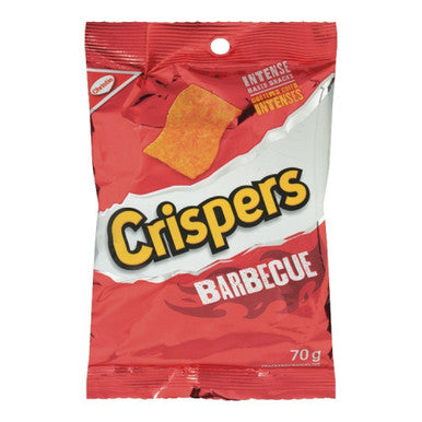 Christie Crispers Barbeque  BBQ, 70g/2.46oz Bag {Imported from Canada}