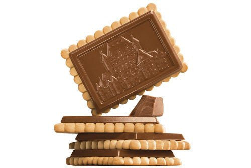 Leclerc Celebration Milk Chocolate Butter Cookies, 240g/8.5 oz., {Imported from Canada}