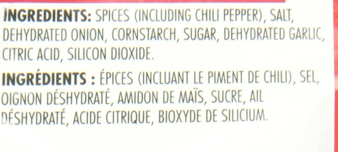 Club House, Taco Seasoning Mix, 35g/1.2oz., {Imported from Canada}