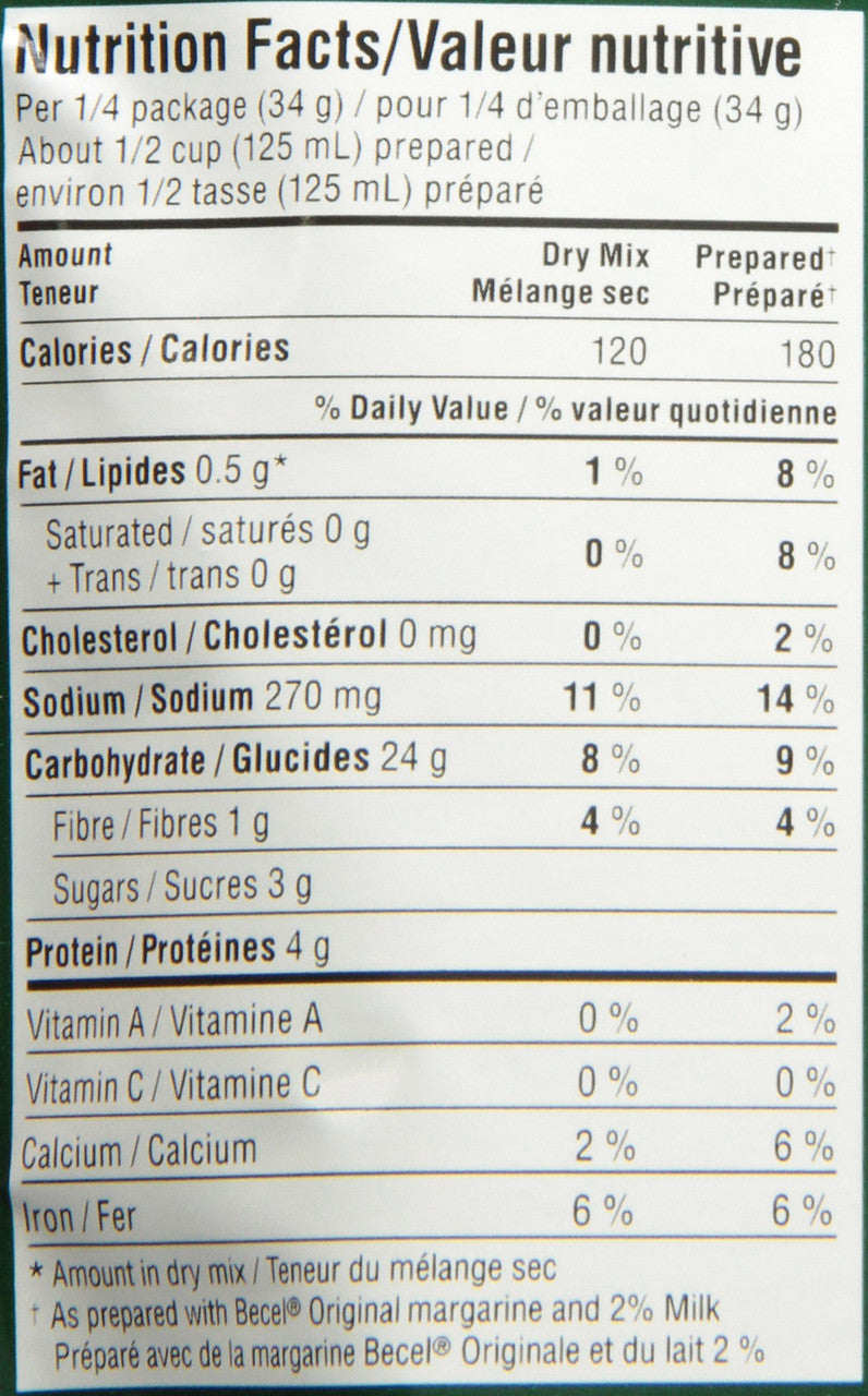 Knorr Sidekicks Pasta, Creamy Garlic Raffaello, Side Dishes, 137g/4.8g,8ct, {Imported from Canada}