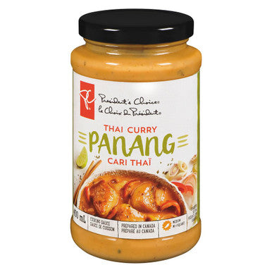 PC Panang Thai Curry Cooking Sauce 400ml/13.5 oz. {Imported from Canada}