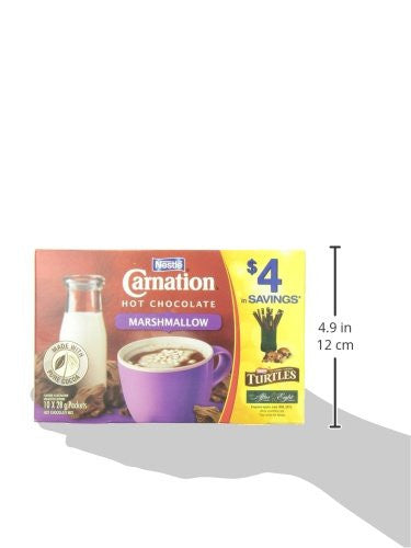 Nestle CARNATION Hot Chocolate Marshmallow (10 x 28g/1oz) {Canadian}