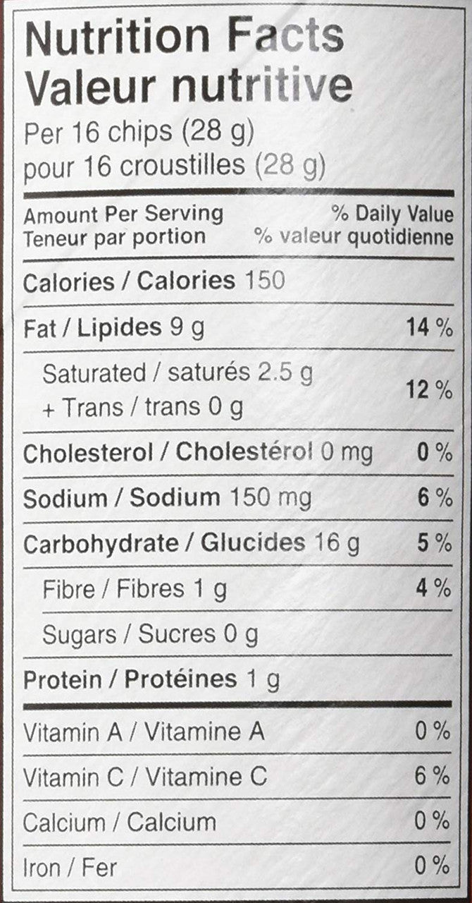 Pringles Original Potato Chips, 148g/5.2 oz., {Imported from Canada}