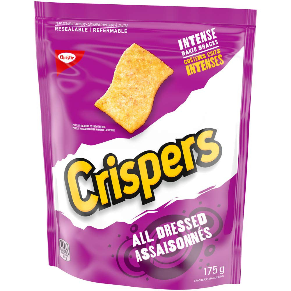 Christie Crispers All Dressed, 175g/6.17 Ounces {Imported from Canada}