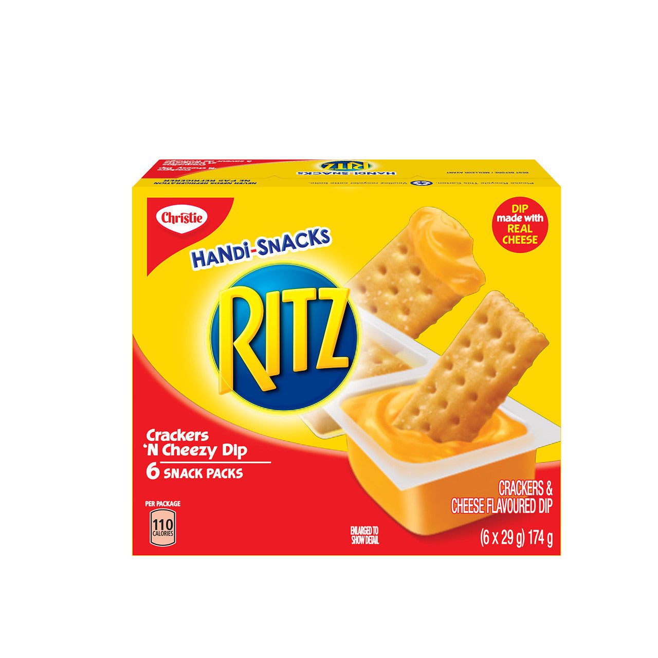 Christie Ritz Handi-Snacks Cheese & Crackers, 174g/6.1 oz {Imported fr