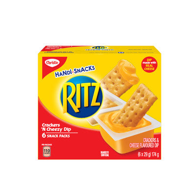 Christie Ritz Handi-Snacks Cheese & Crackers, 174g/6.1 oz {Imported from Canada}