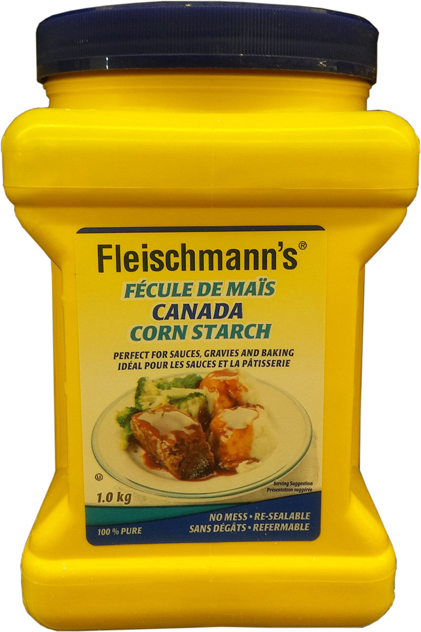 Fleischmann's Canada Corn Starch, 1kg/2.2 lbs., - {Imported from Canada}