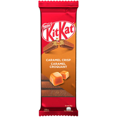 NESTLE Kitkat Caramel Crisp Wafer Bar, 120g/4.2 oz., {Imported from Canada}