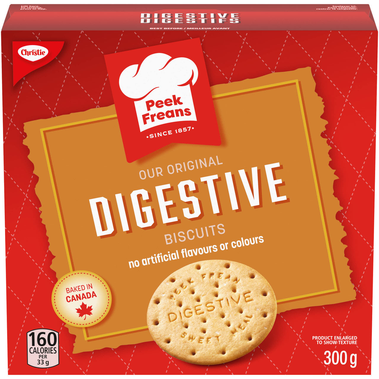 Peek Freans Digestive Biscuits/Cookies, 300g/10.6 oz., {Imported from Canada}