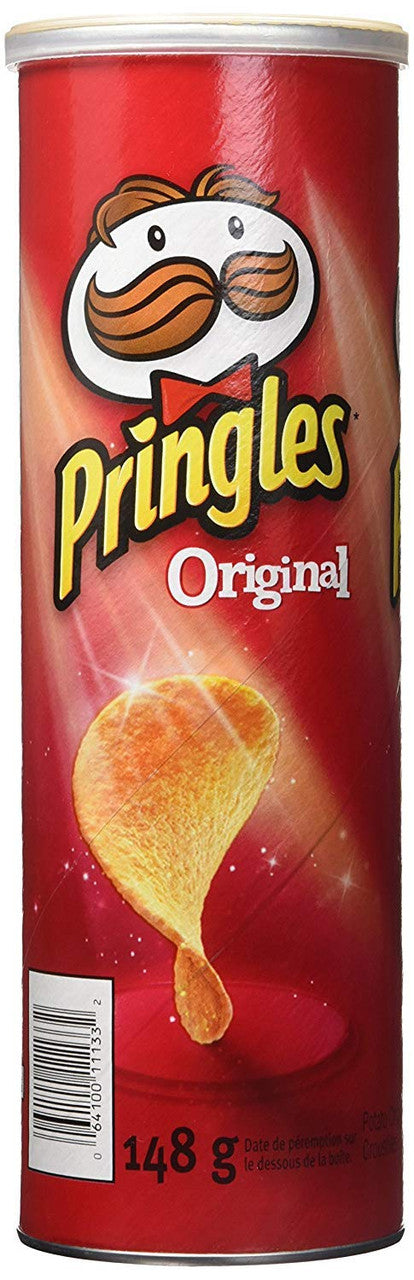 Pringles Original Potato Chips, 148g/5.2 oz., {Imported from Canada}