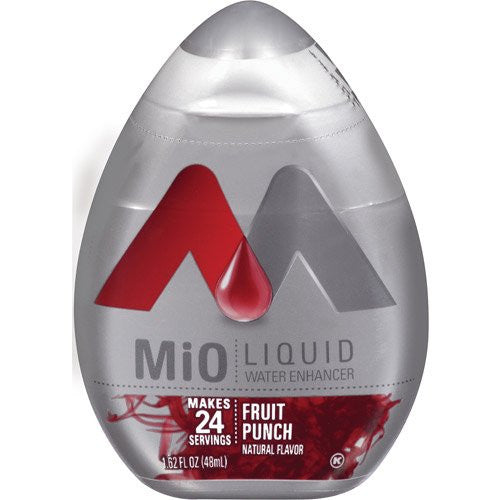 MiO Fruit Punch Liquid Water Enhancer, 48ml/1.62oz,(Imported from Canada)