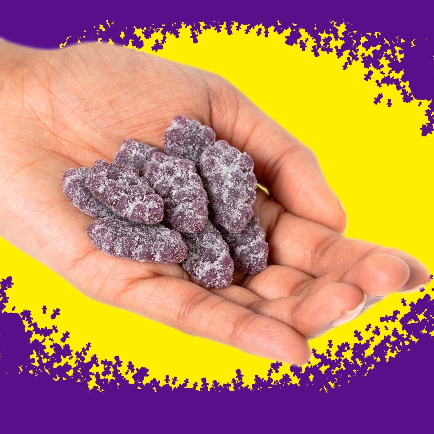 Sour Patch Kids, Grape Flavor 154g/5.4 oz., Bag - Gummy Candy