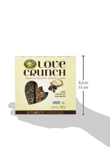 Nature's Path, Organic Granola Bar, Love Crunch Chocolate Macaroon, 180g/6.3oz., {Imported from Canada}