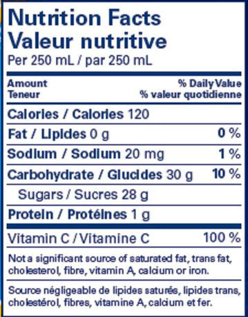 Five Alive Citrus, 1 Litre/33.8 fl.oz., Juice Box, {Imported from Canada}