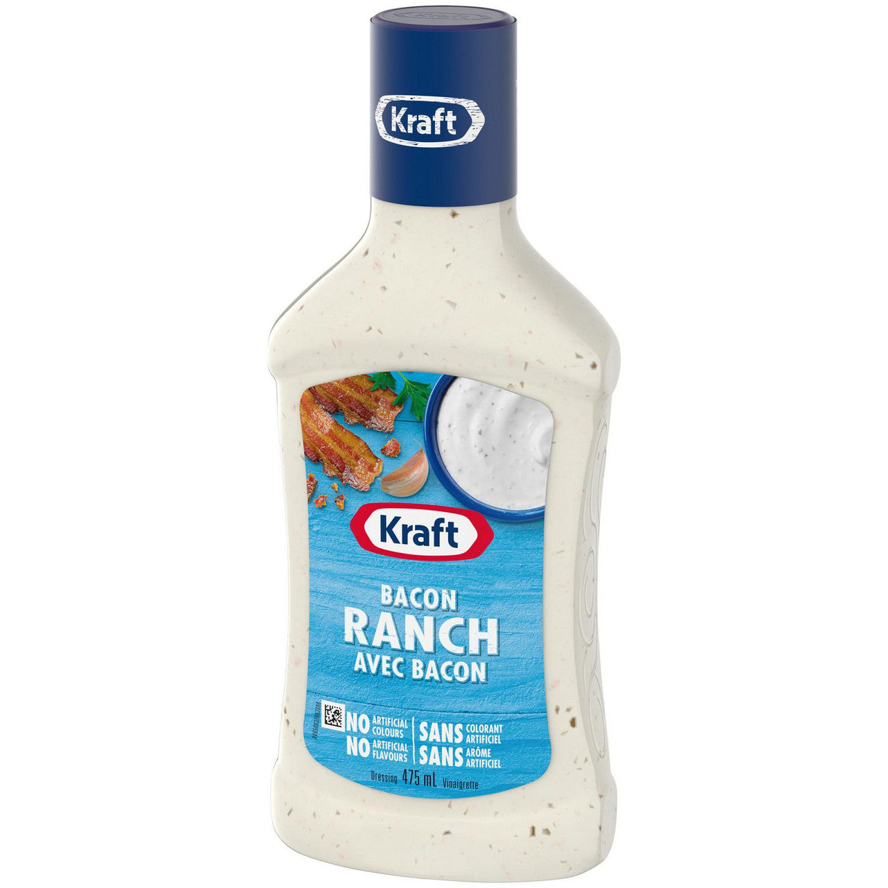 Kraft Bacon Ranch Salad Dressing, 475mL/16 fl. oz., Bottle, {Imported from Canada}