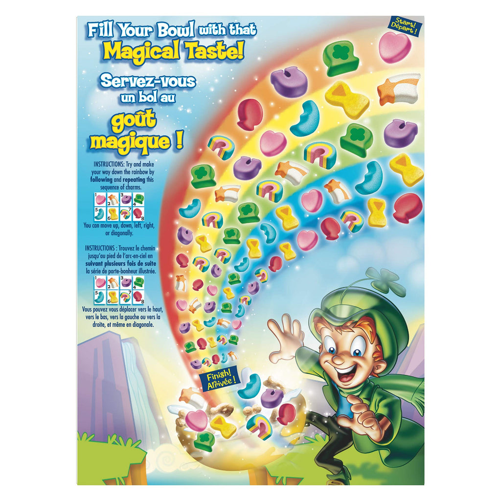 Lucky Charms Breakfast Cereal, 580g/20.45oz {Imported from Canada}