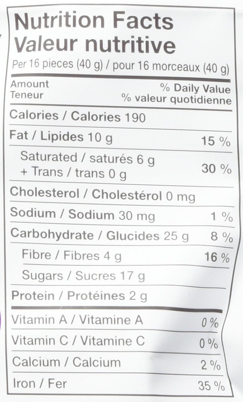 BROOKSIDE Dark Chocolate, BlackBerry & Honey, 200g/7.1 oz. {Imported from Canada}