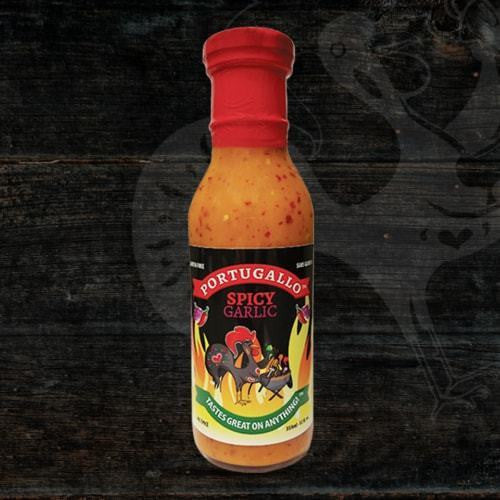 Portugallo Gluten Free Spicy Garlic Sauce 355ml/12 oz., {Imported from Canada}