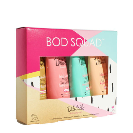 Delectable by Cake Beauty Bod Squad Triple Moisture Body Lotion Collection