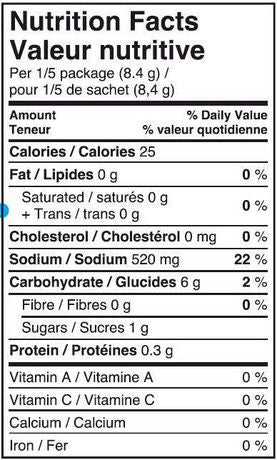 Club House 25% Less Salt & Gluten-Free Poutine Gravy 42g {Imported from Canada}