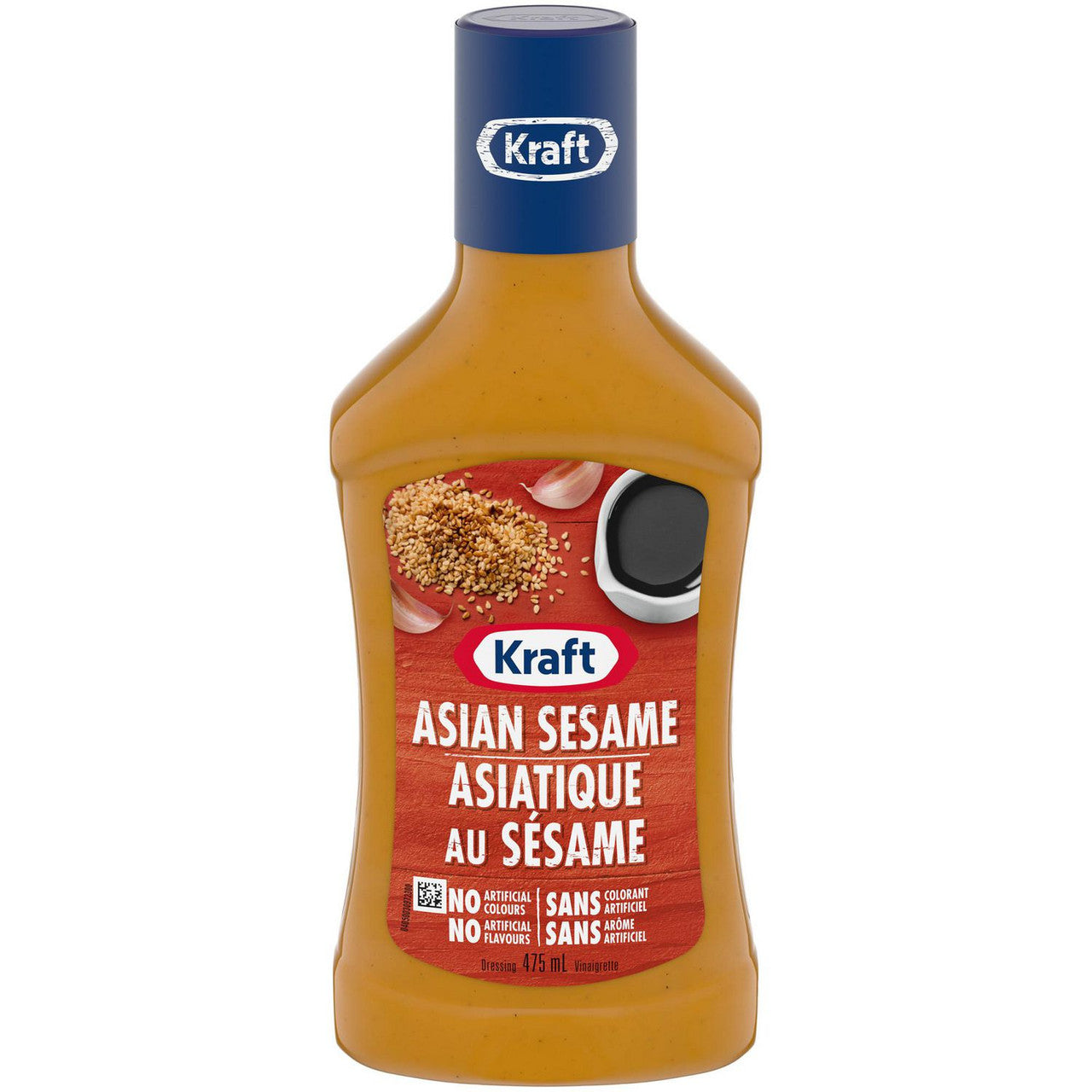 Kraft Asian Sesame Dressing, 475mL/16 fl. oz., Bottle, {Imported from Canada}