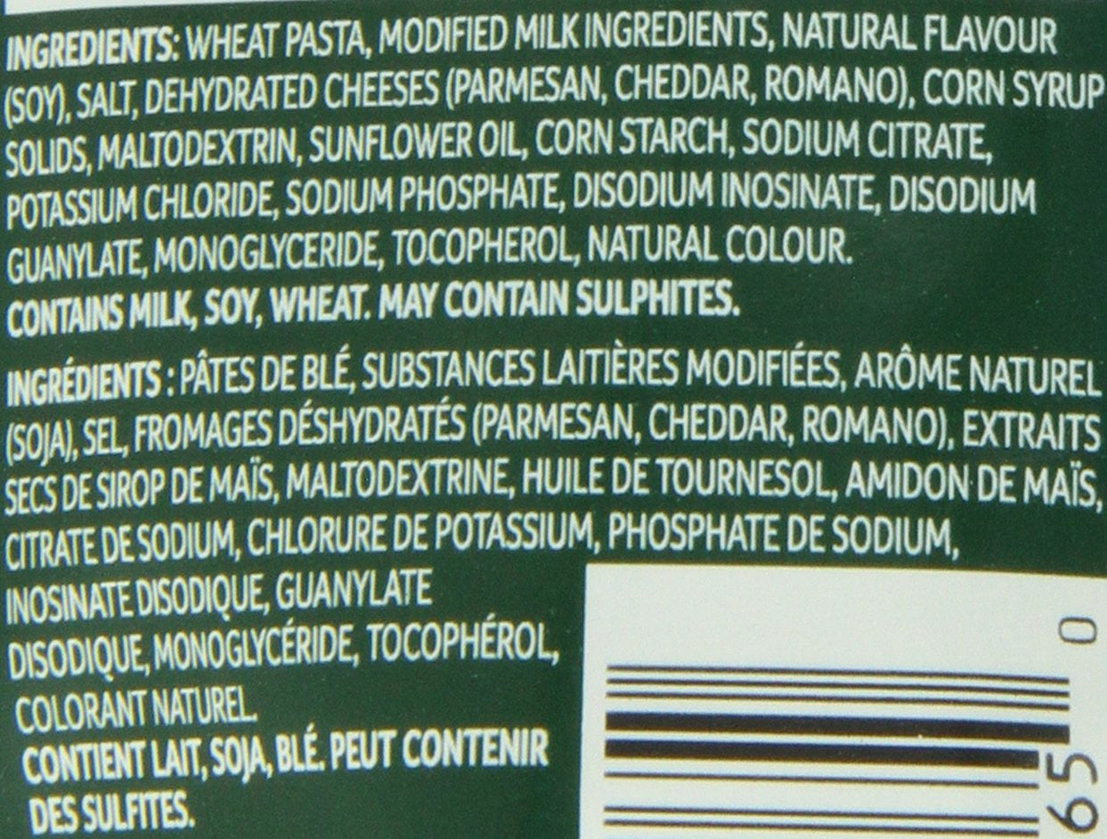 Knorr Sidekicks Three Cheese Pasta  133g/4.69 Oz (8pk) {Imported from Canada}