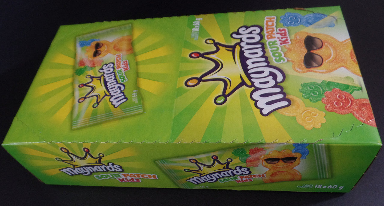 Maynards Sour Patch Kids 18x60g - {Imported from Canada}