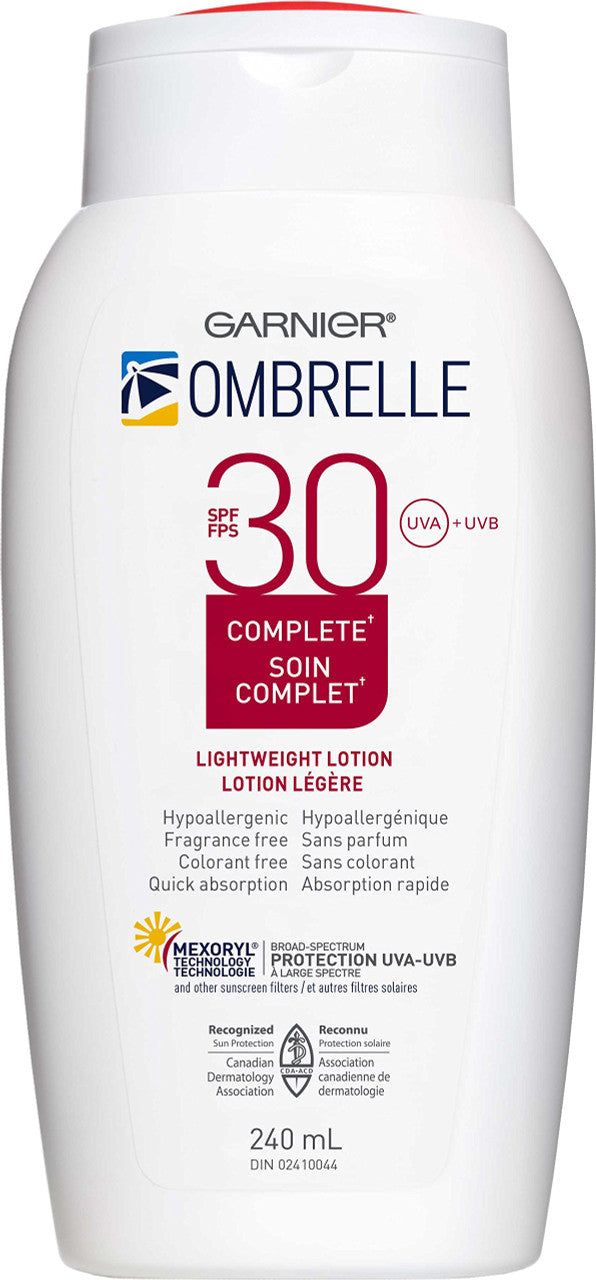 Ombrelle Complete EXTREME Water Resistant Lotion with  - SPF 30 - 240 ml/8 fl oz
