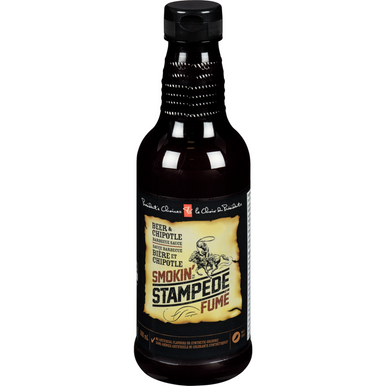 PC Barbecue Sauce, Smokin' Stampede, 500ml/16.9 fl. oz., {Imported from Canada}