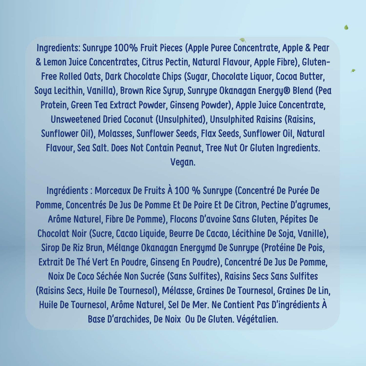 SunRype Energy Bar, Chocolate Coconut, (35ct) 50g/1.8g {Imported from Canada}