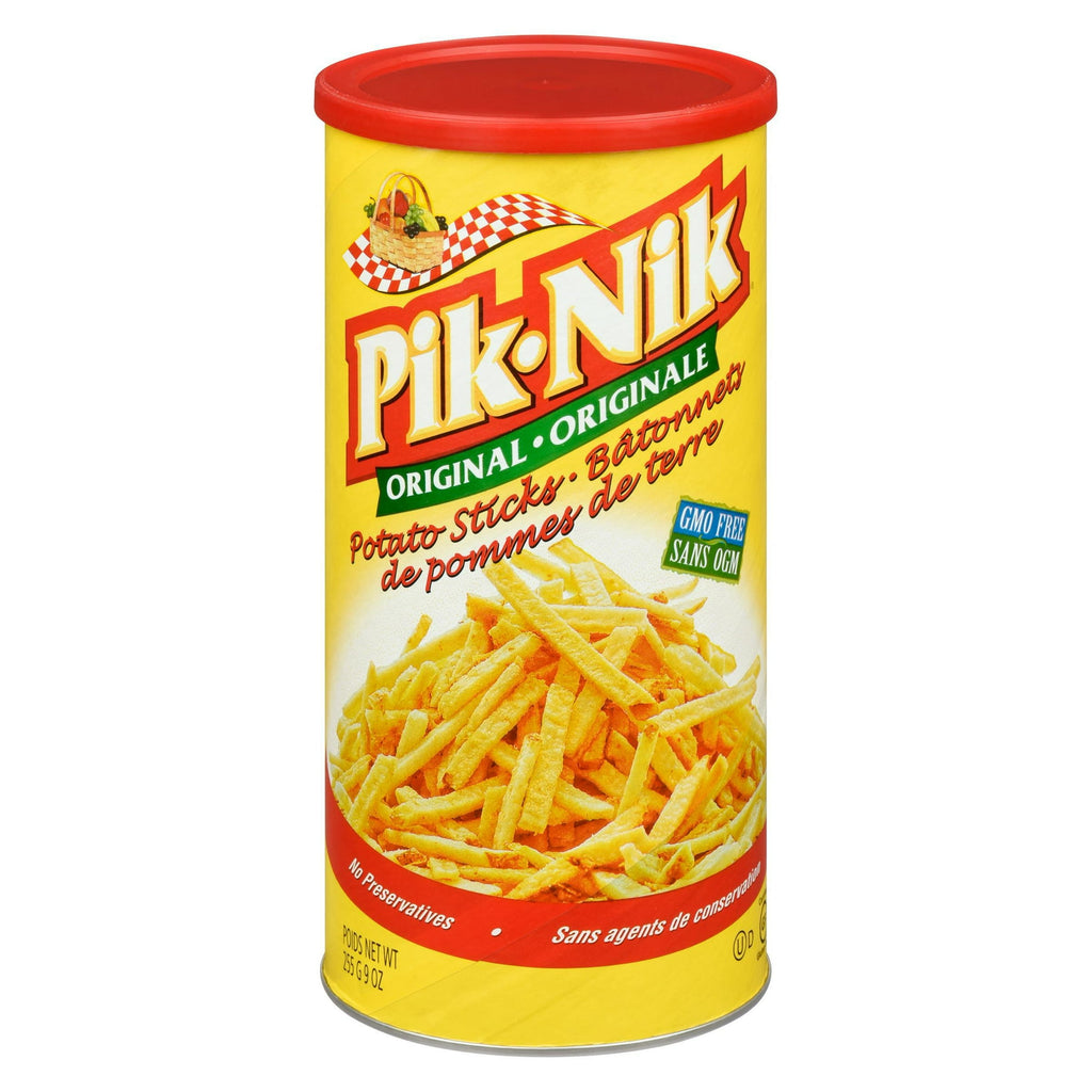 Pik-Nik Original Potato Sticks, 255g/9 oz. Can