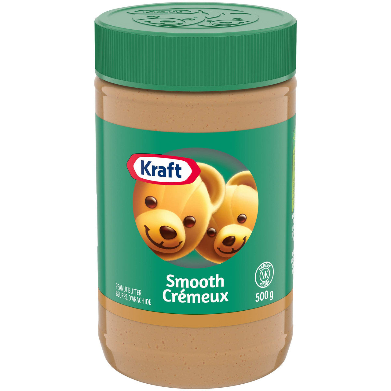 Kraft Peanut Butter Smooth, 500g/17.6oz, {Imported from Canada}