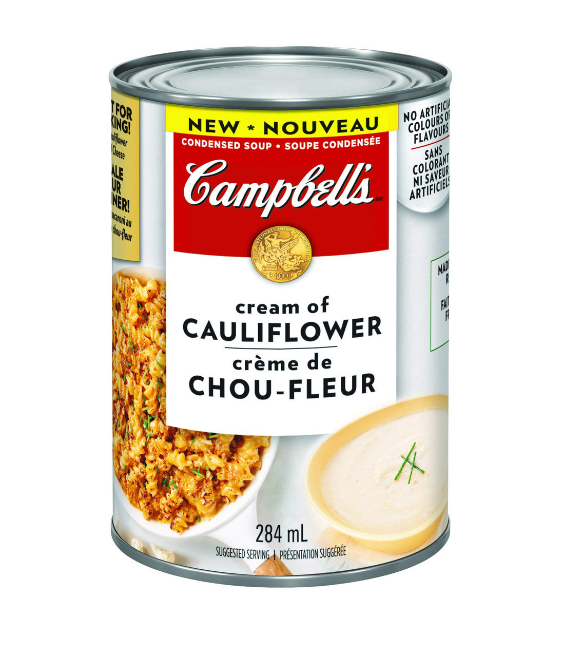 Campbell's Cream of Cauliflower Condensed Soup, 284ml/9.6oz., {Imported from Canada}