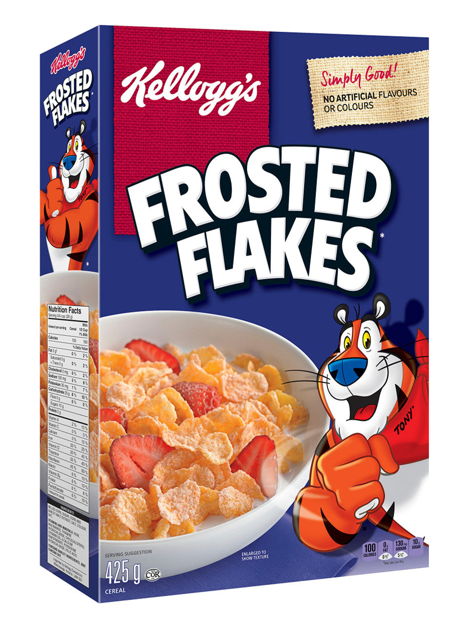 Kellogg's Frosted Flakes Cereal,  425g/15oz., {Imported from Canada}