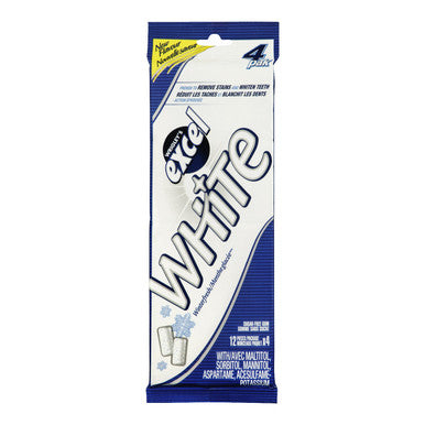 Excel White Sugar Free Gum Winterfresh 4-Pack {Imported from Canada}