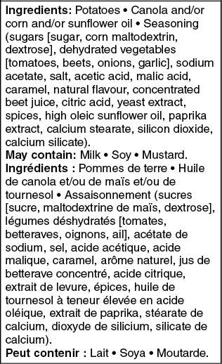 Great Value, Gluten Free Tangy Ketchup Extreme Flavoured Rippled Chips, 200g/7oz. (Imported from Canada)