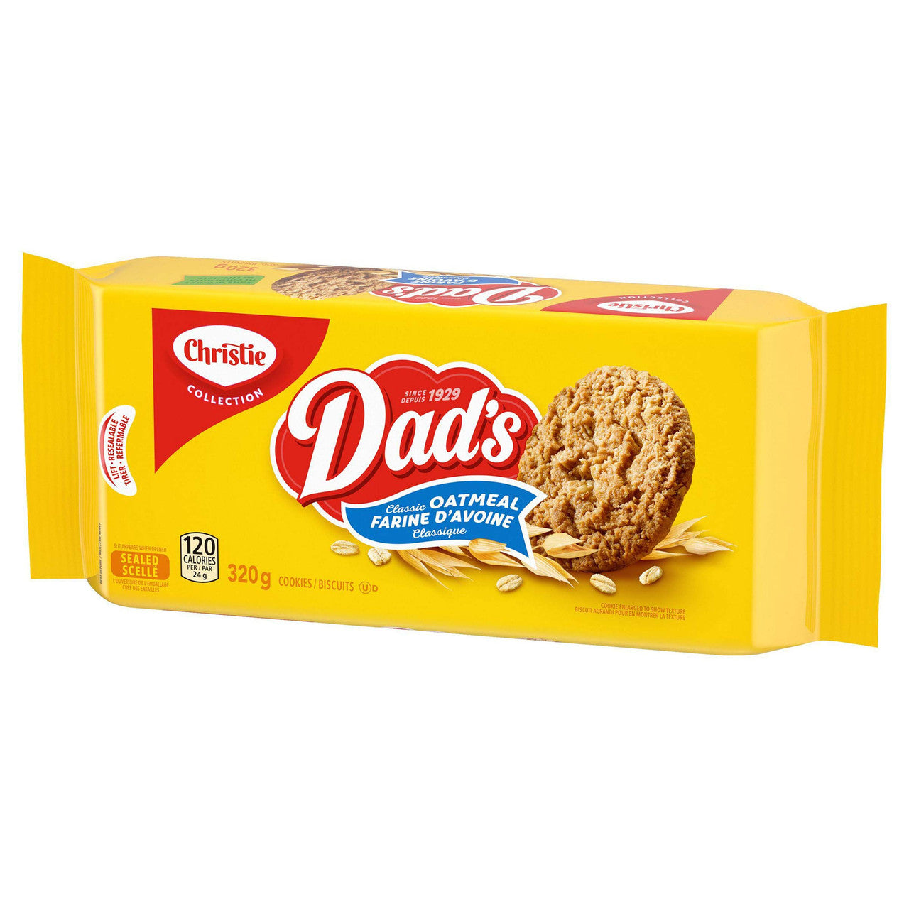 Dad's Oatmeal Original Cookies, 320g/11.3 oz. {Imported from Canada}