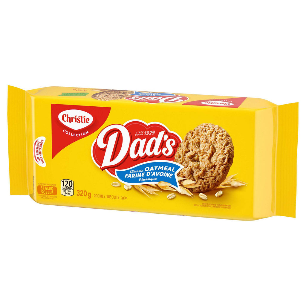 Dad's Oatmeal Original Cookies, 320g/11.3 oz. {Imported from Canada}