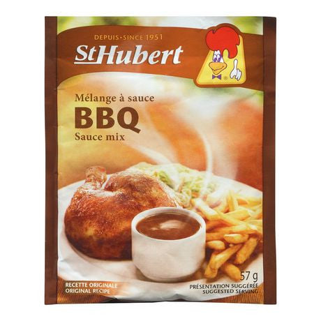 St. Hubert BBQ Sauce Mix, 57g/2oz., (Imported from Canada)