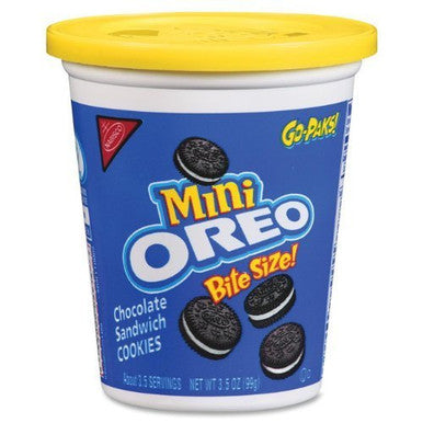 Nabisco Mini Oreo Bite Size 99g/3.5 oz., Go-Paks! {Imported from Canada}