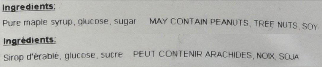 Yupik Pure Maple Leaf Syrup Candies, 1Kg/2.2 lbs., {Imported from Canada}